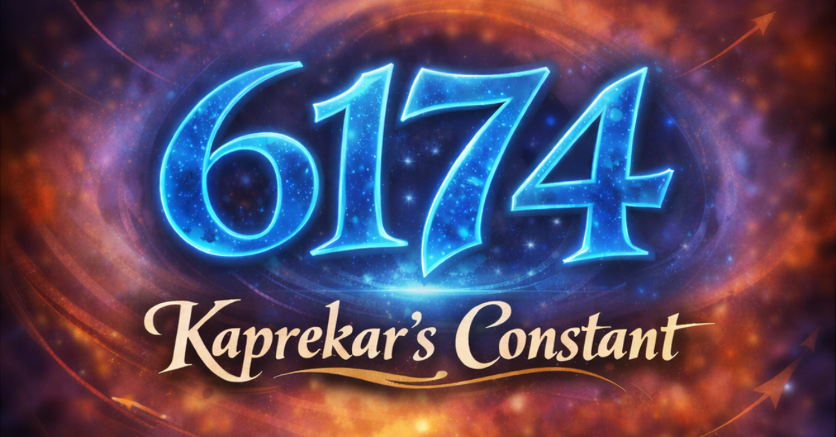 Massive 6174 Kaprekar’s Routine Database & Analysis