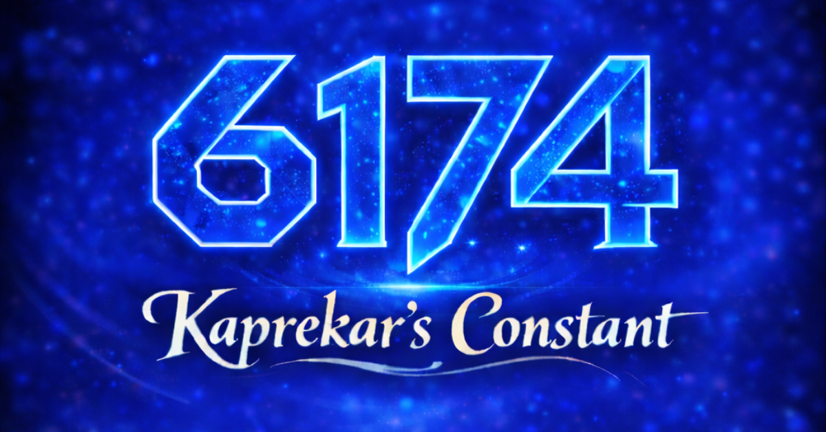 Massive 6174 Kaprekar’s Routine Database & Analysis