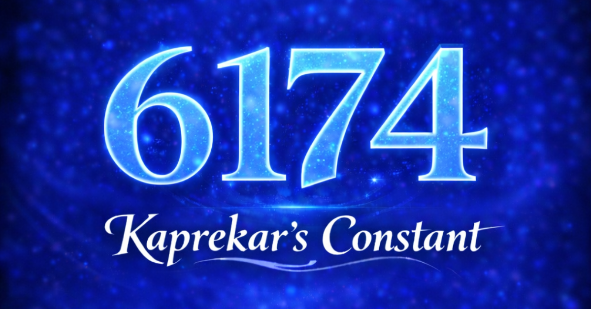 Massive 6174 Kaprekar’s Routine Database & Analysis